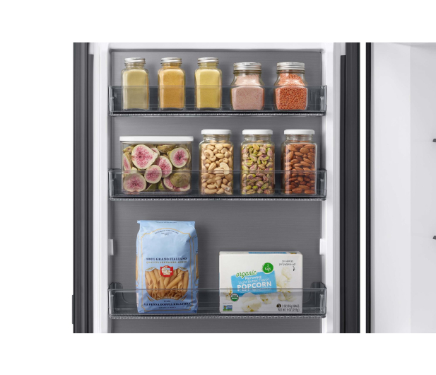 Zamrażarka Samsung RZ80H32HDFEO Twin No Frost 185,8cm 36dB Grafitowa Auto Open 14,8kg/24h Kostkarka AI 323L - 1529114 - zdjęcie 10